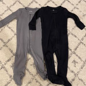 Primary, 100% organic cotton, footed sleepers, 3-6 months